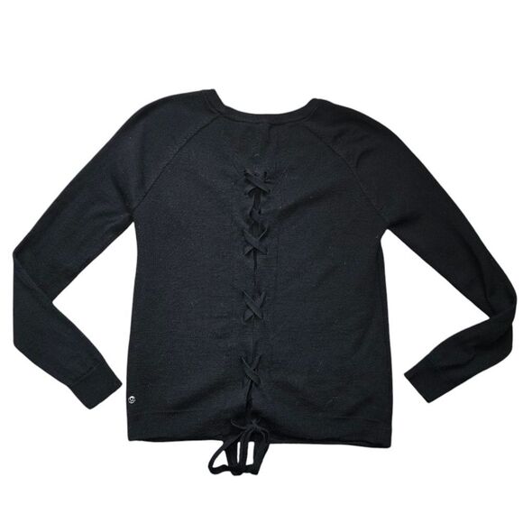 Lululemon Tied To You Sweater - Black - Picture 5 of 10